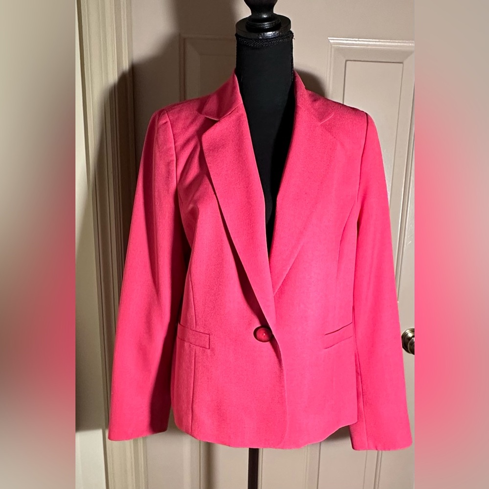 Kasper Vibrant Pink Blazer